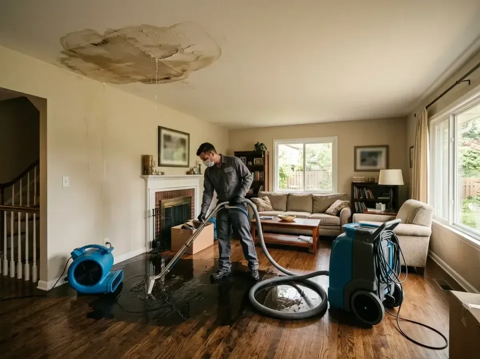 attic-pipe-burst-ceiling-drip-008 — frequently asked questions, Water Damage Restoration & Carpet Care in Starke, FL